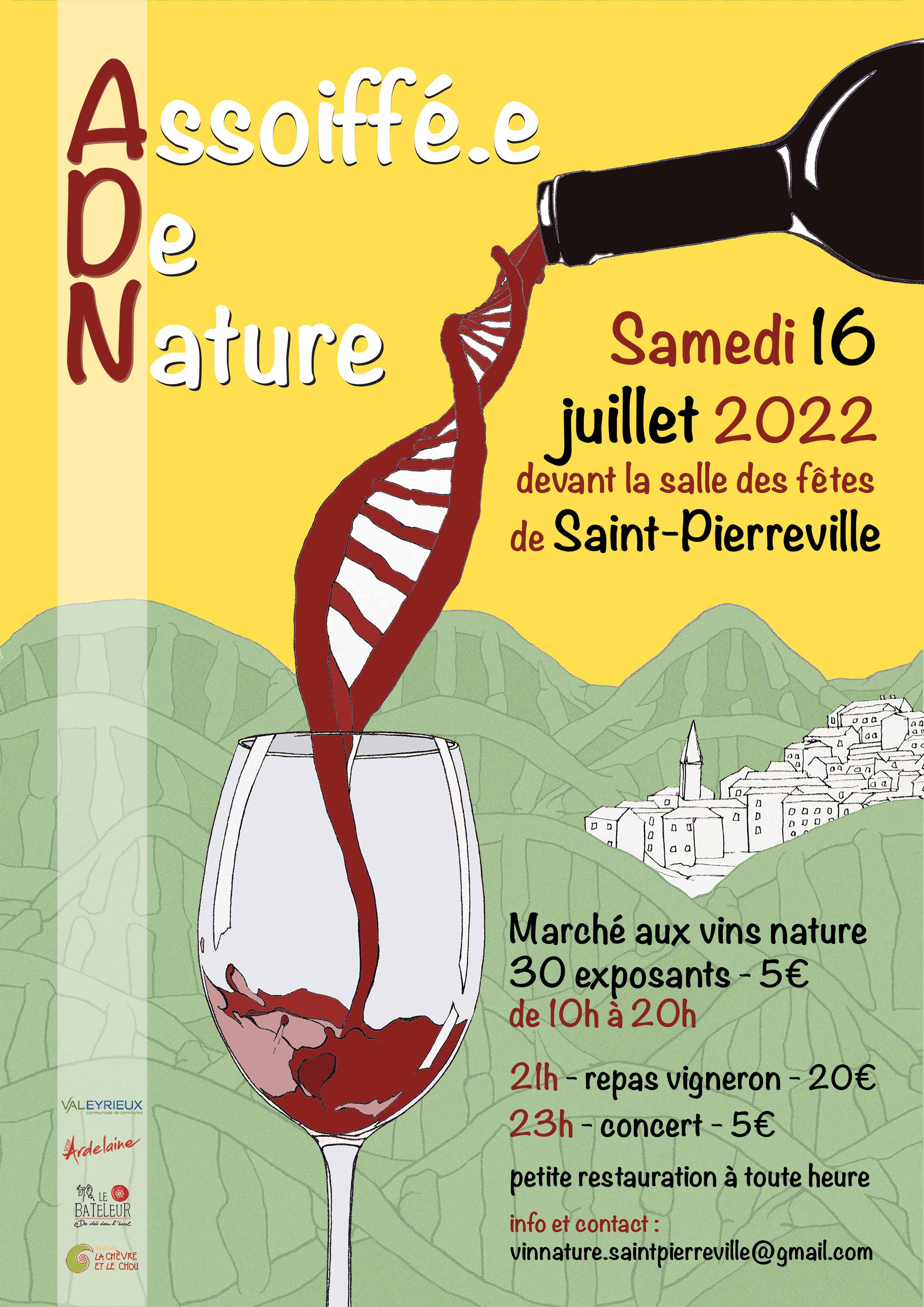 Marchés aux vin nature - Saint-Pierreville