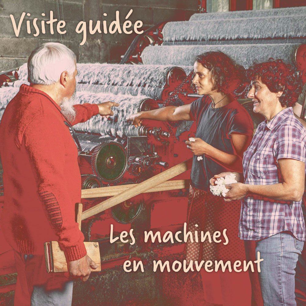 Visite guidées les machines en mouvement Visite guidées les machines en mouvement