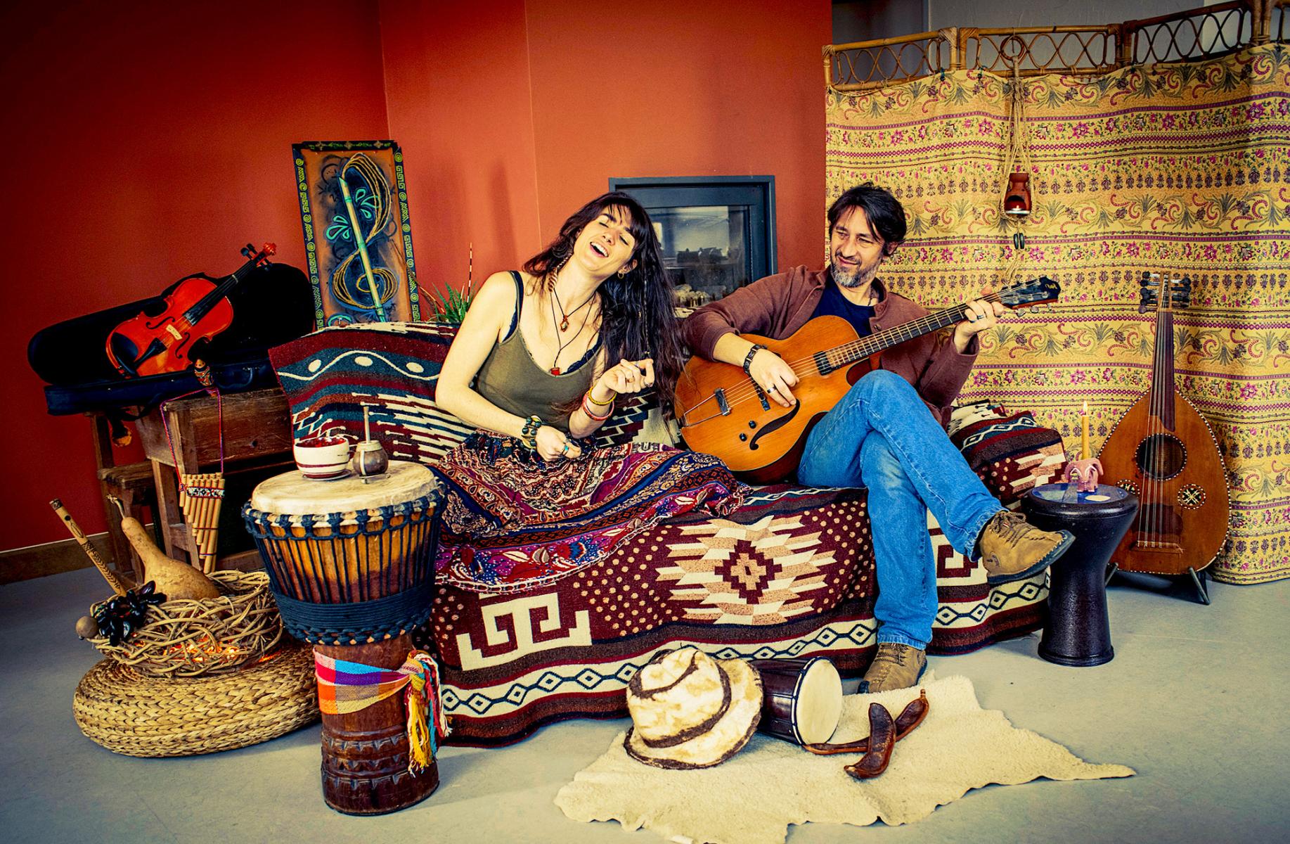El Ban - Repas concert au restaurant d'Ardelaine