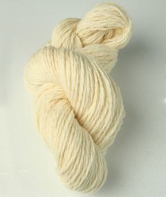 Fil à tricoter en laine - Ecru - Aiguille 5