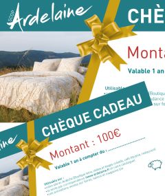 Chèque cadeau de 100 €