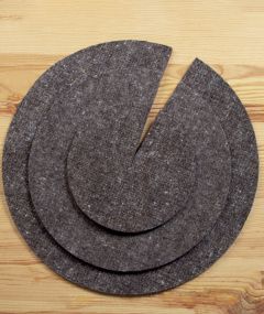 Disques de paillage 400g/m²