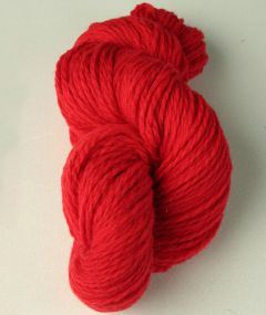 Fil à tricoter en laine - Rouge - Aiguille 5