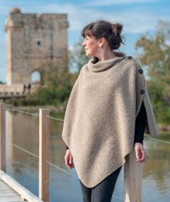 Poncho en laine - Jaujac
