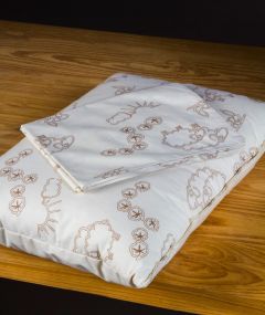 Taie pour oreiller de voyage en coton bio