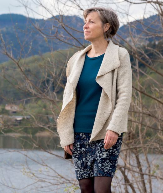 Cardigan en laine - Ardoix