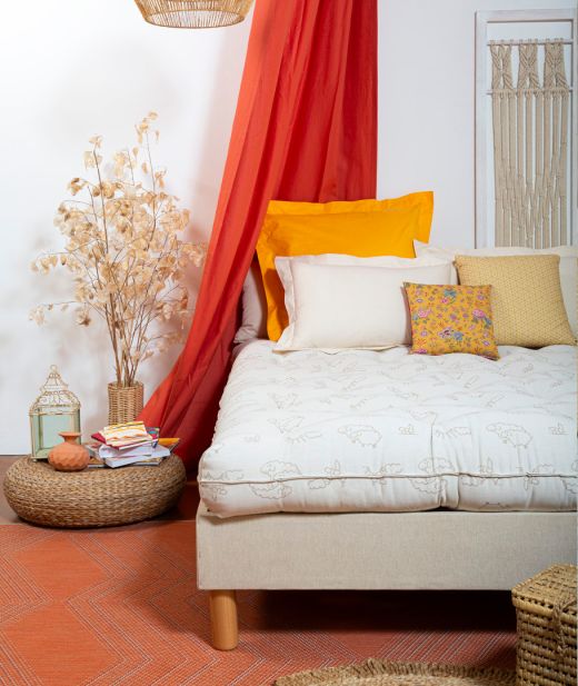 Matelas Moelleux en pure laine