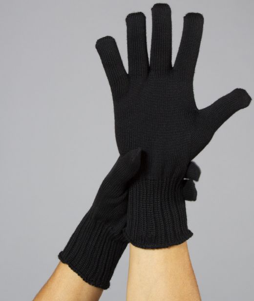 Gants fins en laine mérinos
