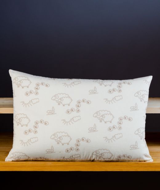 Oreiller Plat en laine