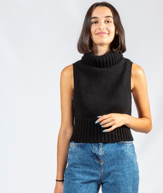 Pull en laine fin de collection - Champis