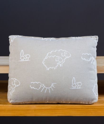 Coussin de dos en laine