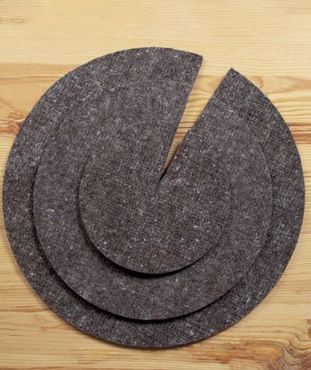 Disques de paillage 400g/m²