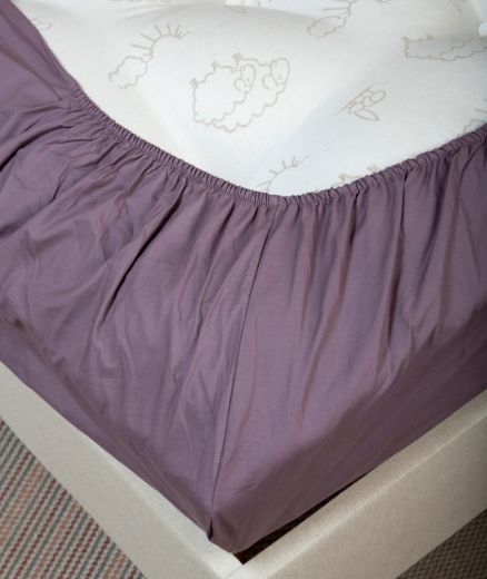 Drap housse pour lit enfant 90x190cm en coton bio