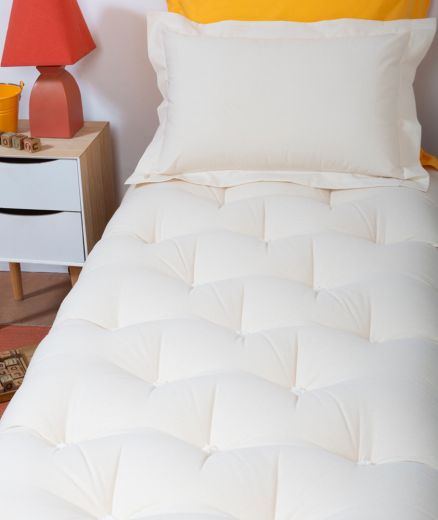 Matelas Souple en pure laine pour enfant 