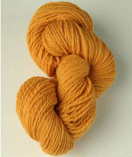 Fil à tricoter en laine - Ocre - Aiguille 3.5
