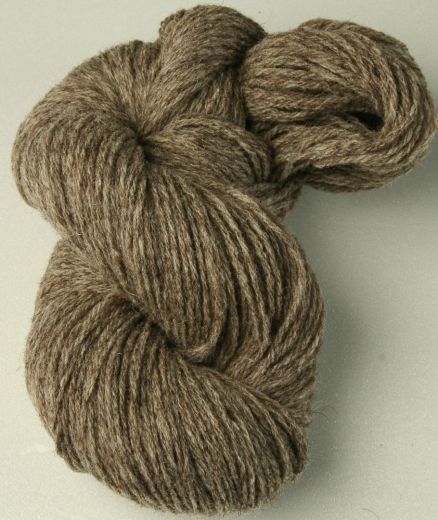 Fil à tricoter en laine - Camel - Aiguille 4