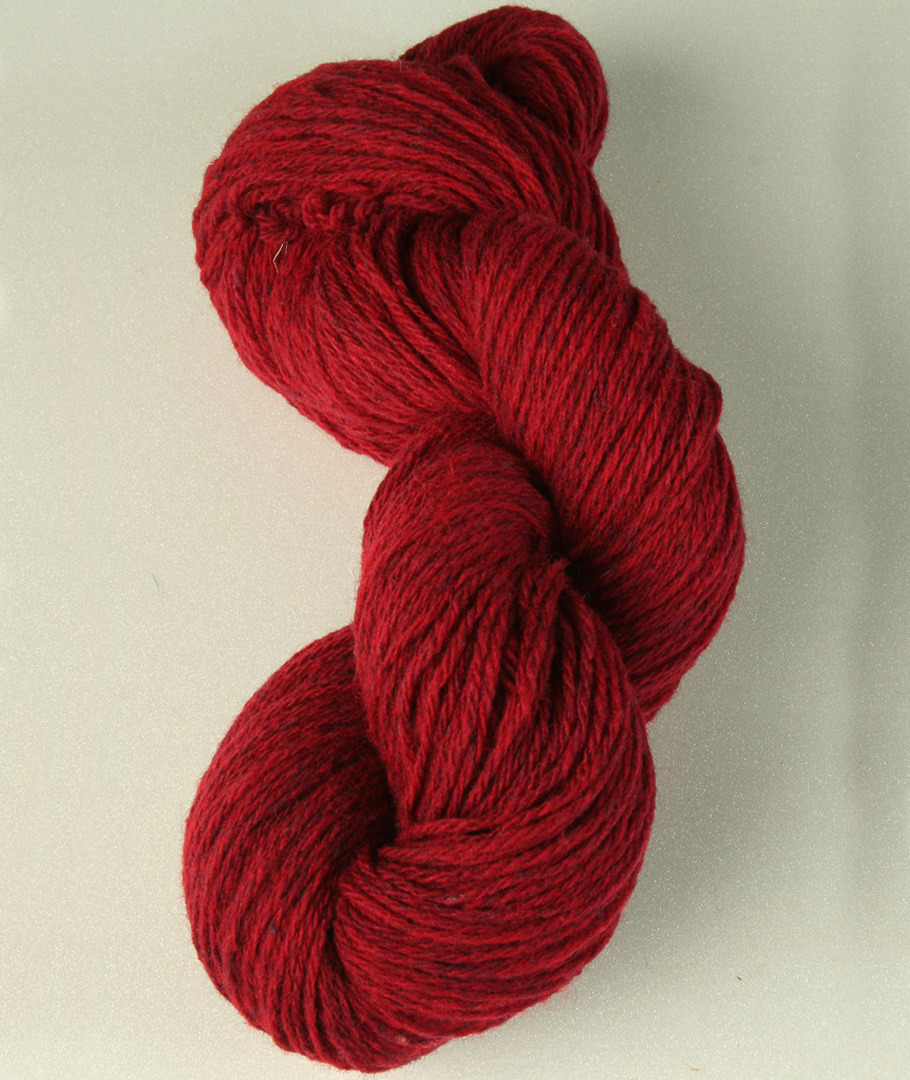 Lot De 10 Pelotes De Laine Couleur Parme - Laine Et Acrylique, Fabriqué En France, Numéro D'aiguille 7/8