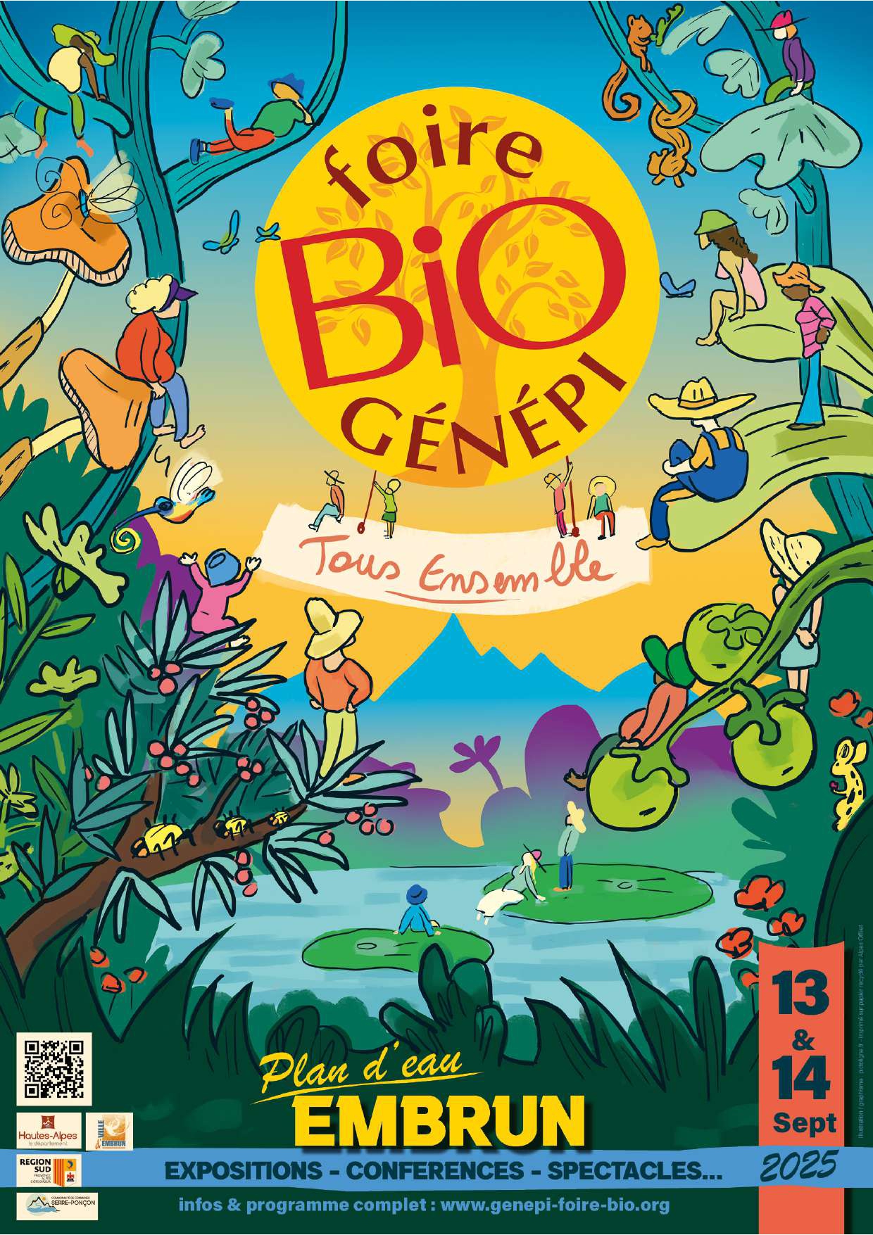 Foire Bio du Génépi à Embrun dans les Hautes-Alpes (05) illustration