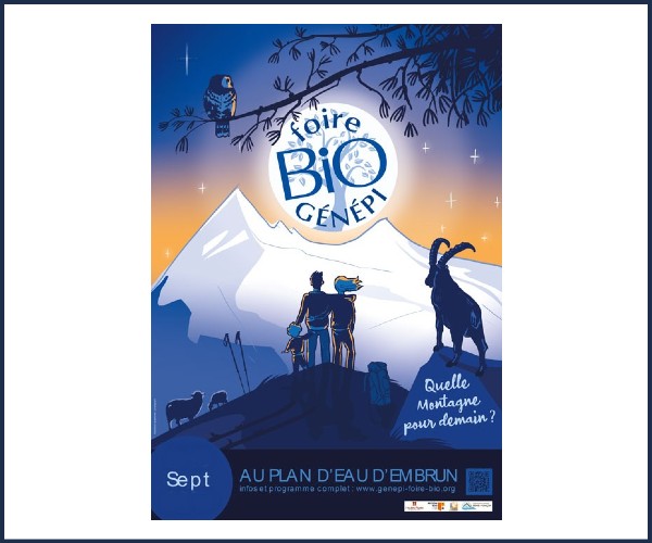 Foire Bio du Génépi à Embrun dans les Hautes-Alpes (05) illustration