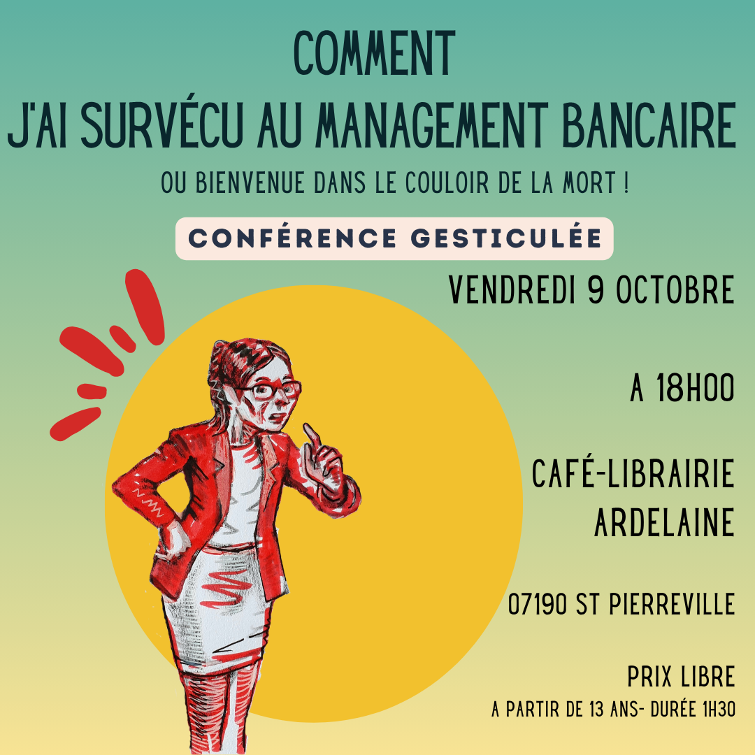 Conférence gesticulée illustration