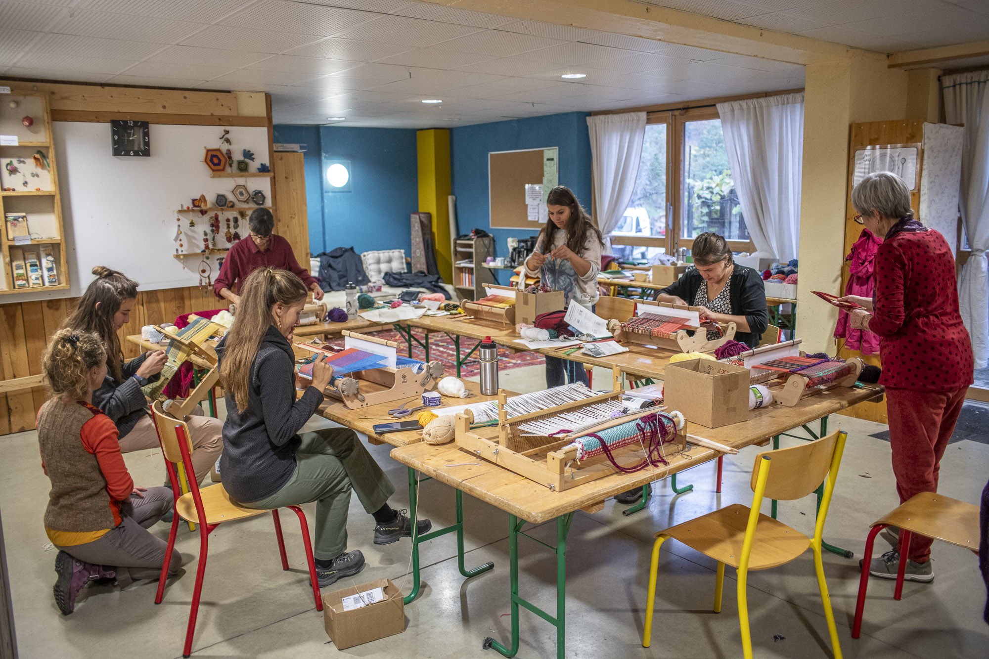 Stage - Tissage - Initiation au métier à peigne envergeur illustration
