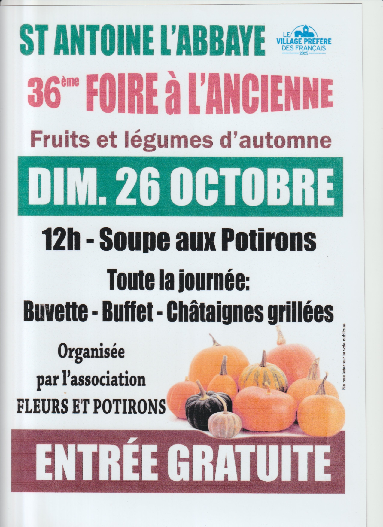 Foire à l’ancienne à Saint-Antoine l’Abbaye (38) illustration