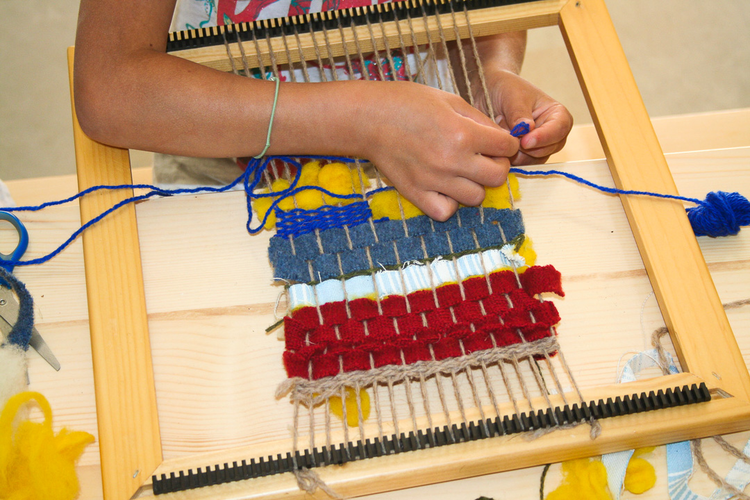 Atelier créatif - Tissage illustration