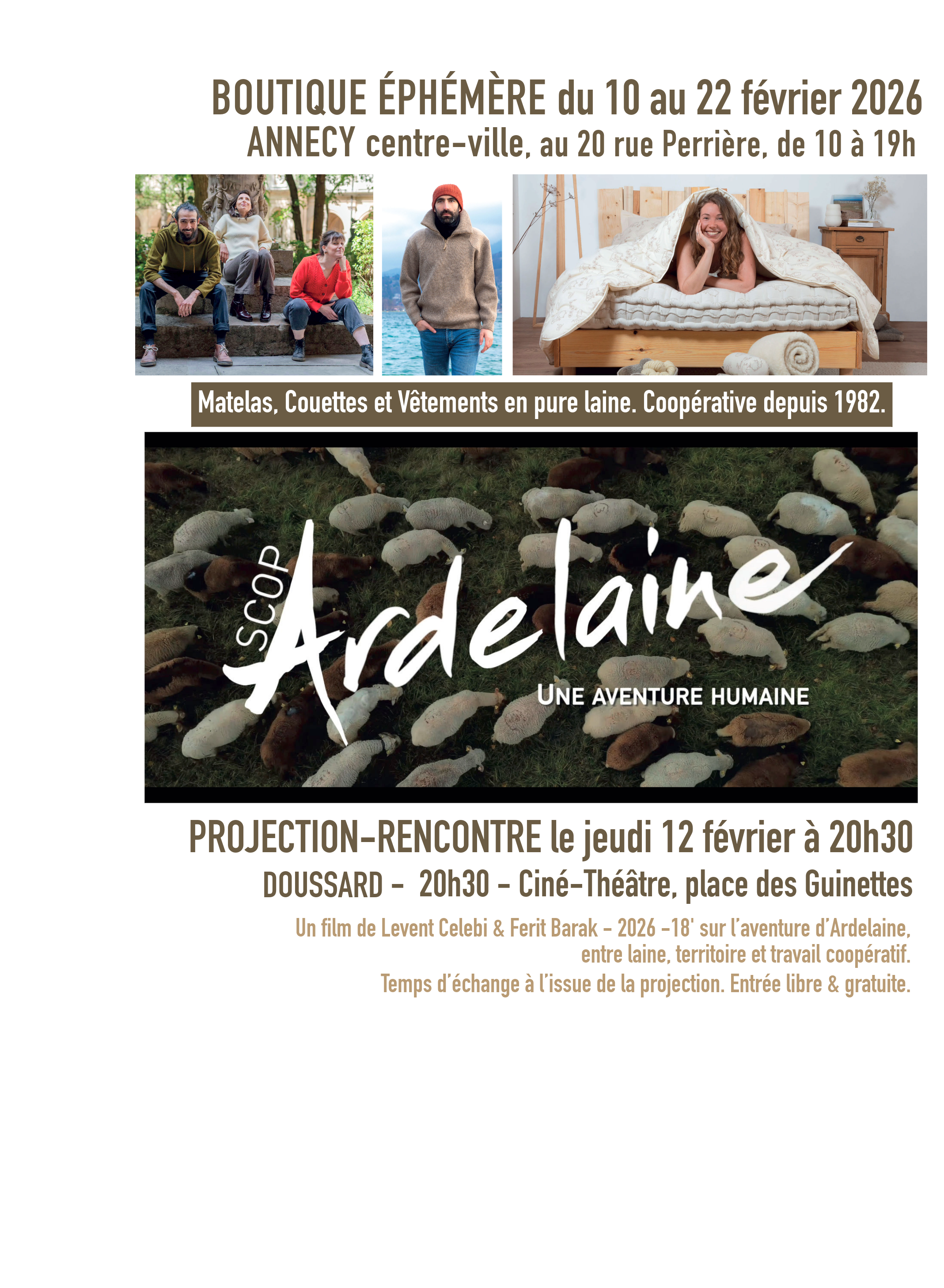 Boutique éphémère à Annecy (74) illustration