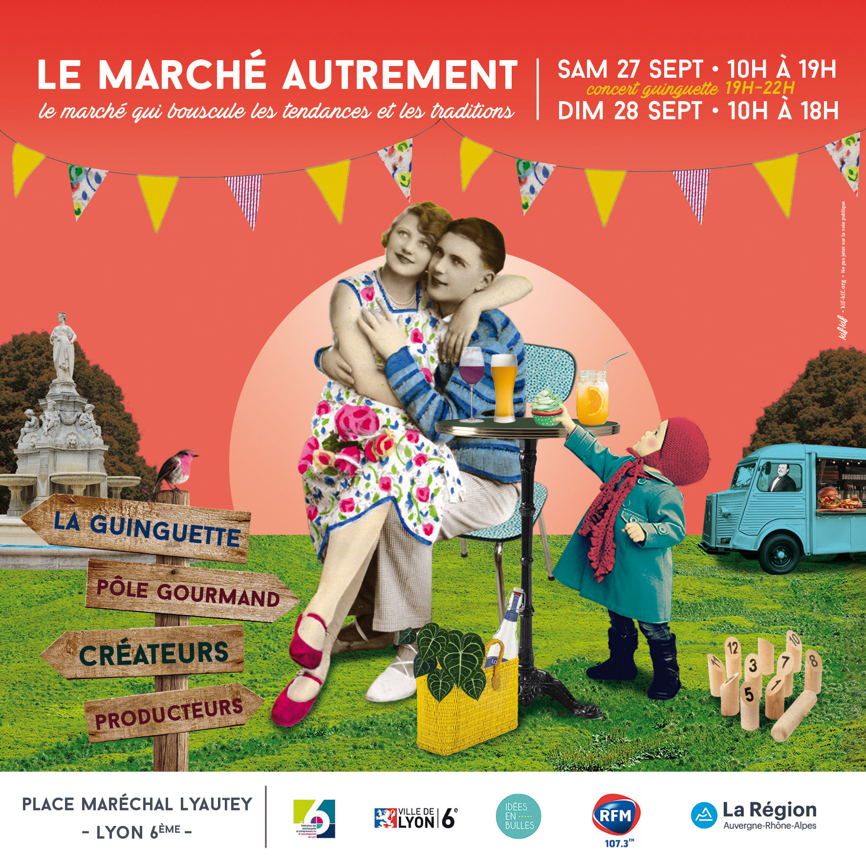 Le marché Autrement à Lyon (69) illustration